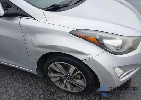 2014 Hyundai Elantra Limited z USA, uszkodzony, nr VIN KMHDH4AE6EU082534